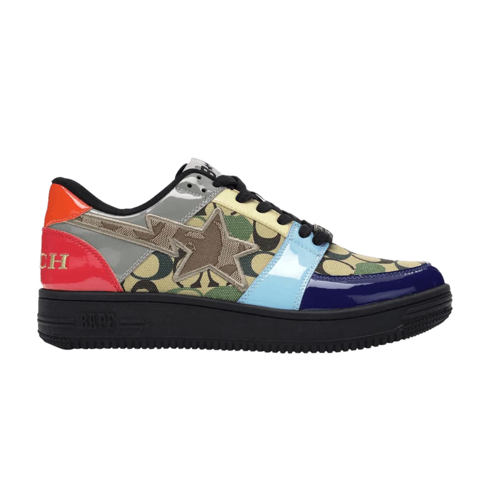 Coach x Bapesta Low Camo Multi