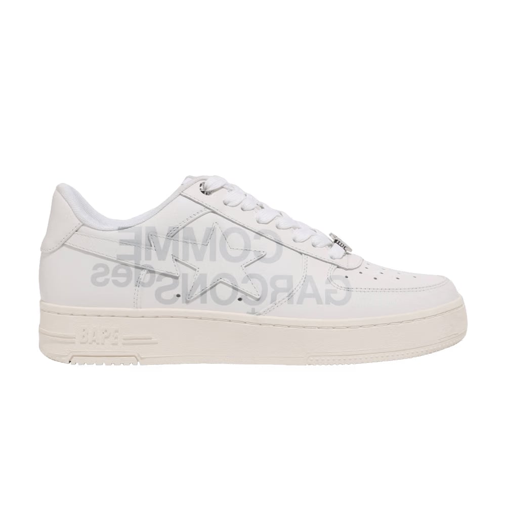 Comme des Garçons x Bapesta White