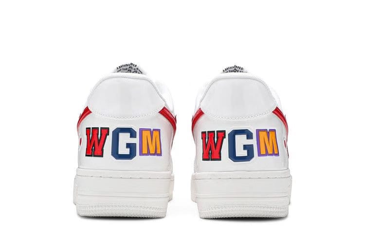 Bapesta Low White Shark Face