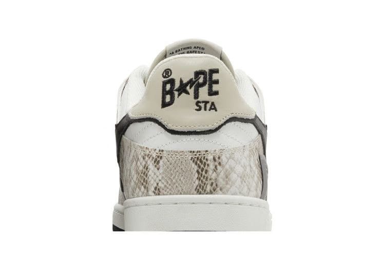 BAPE Sk8 Sta #1 Beige Snakeskin