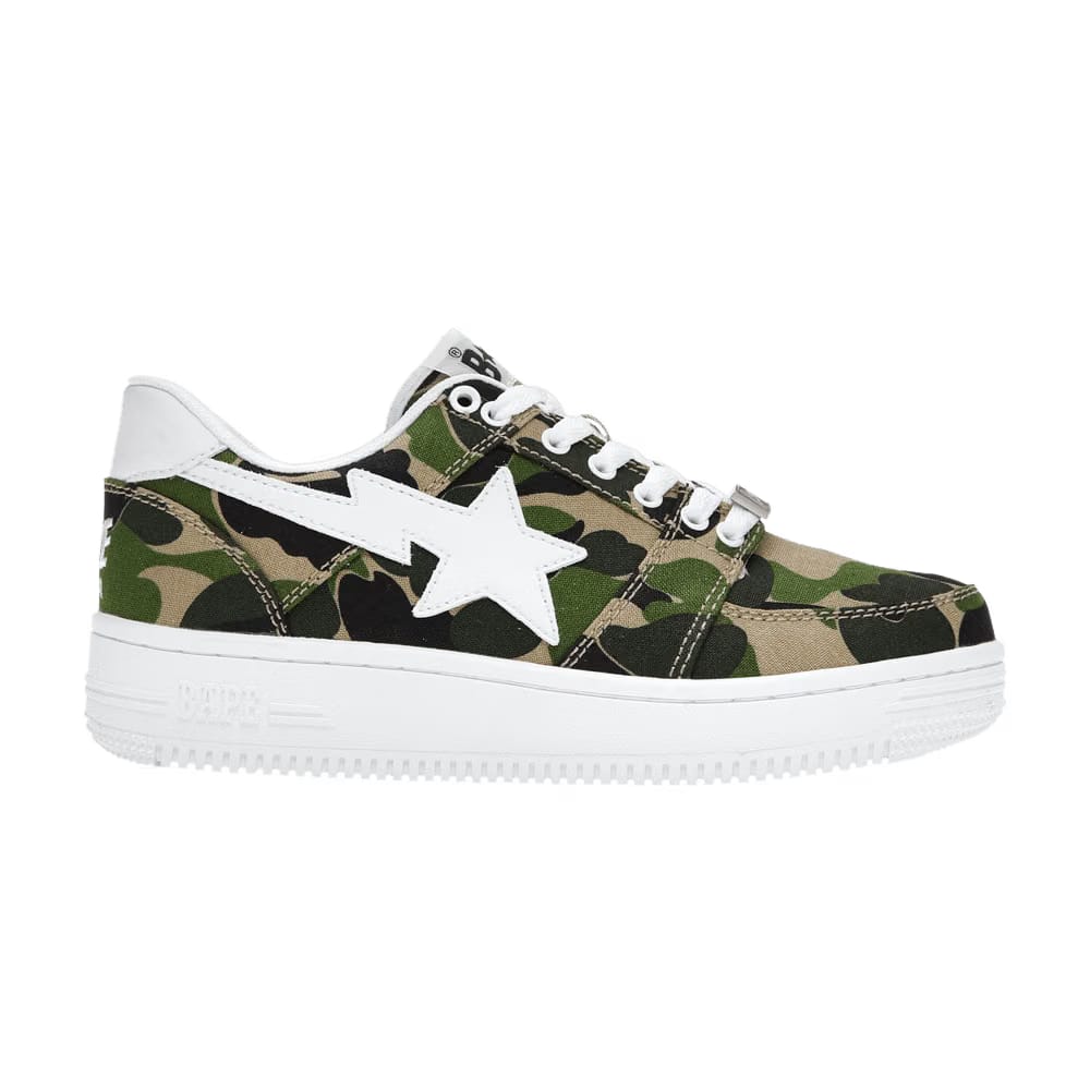 Bapesta Low Green ABC Camo
