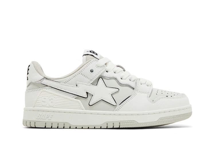 BAPE Wmns Sk8 Sta #3 L 'White Silver'