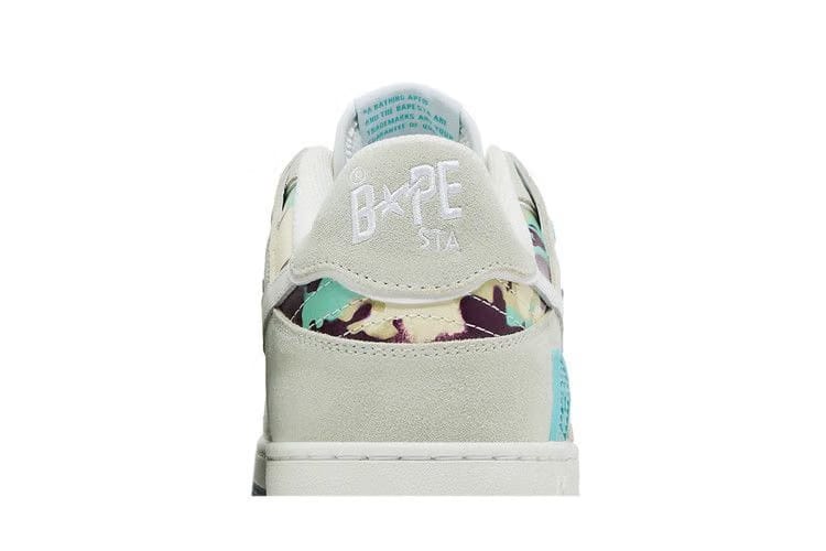BAPE Sk8 Sta #3 Map Camo Pack - Grey