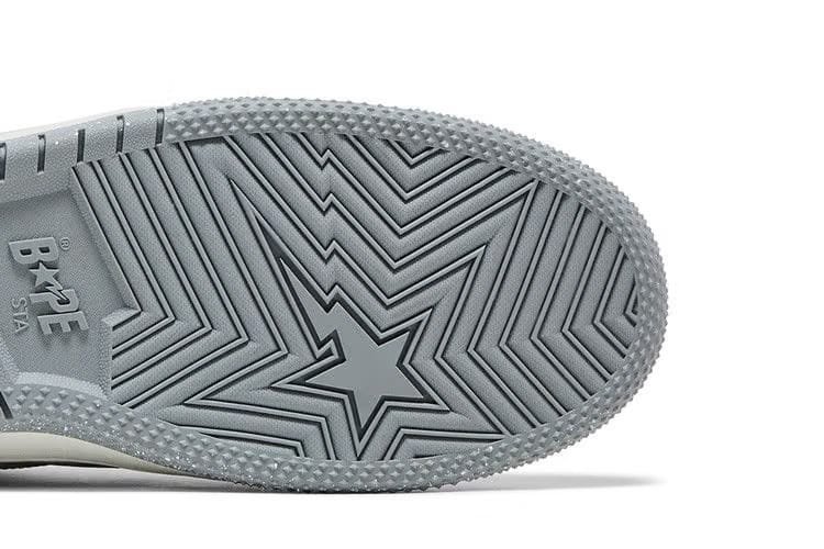 BAPE Sk8 Sta #3 Map Camo Pack - Grey