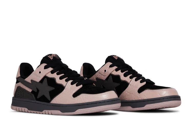 BAPE Sk8 Sta Pink Black