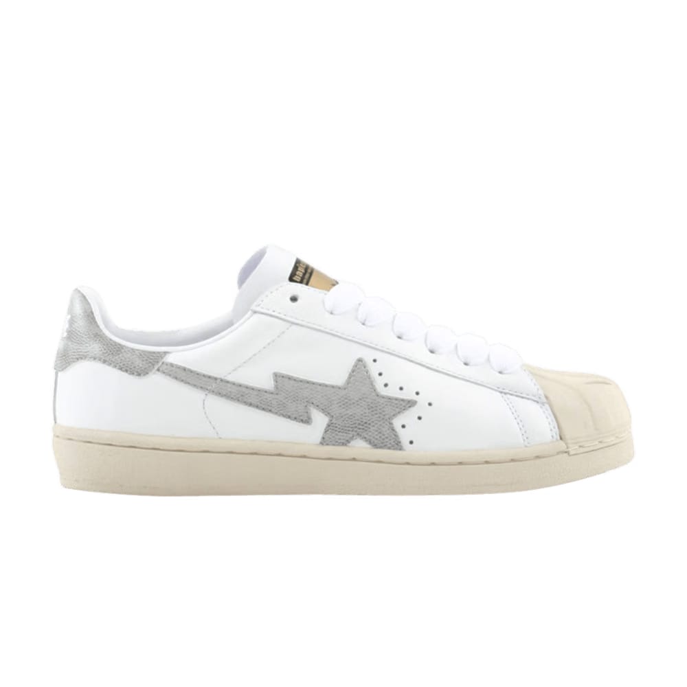 Bapesta FS-004 Low White Gray