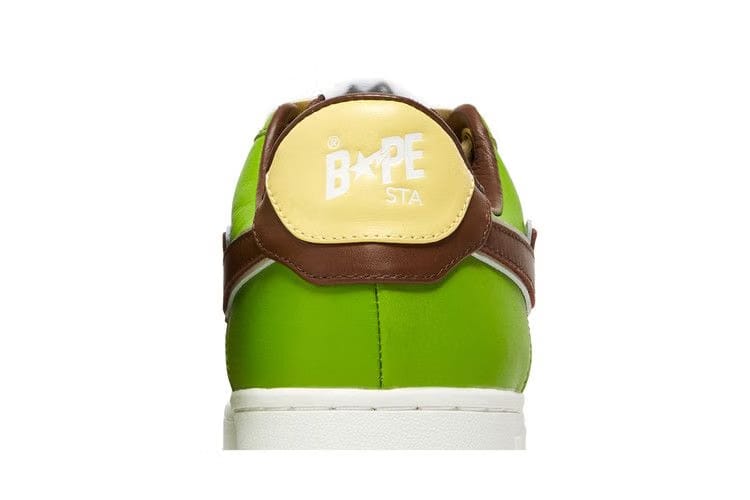 Bapesta Green Brown SSENSE Exclusive