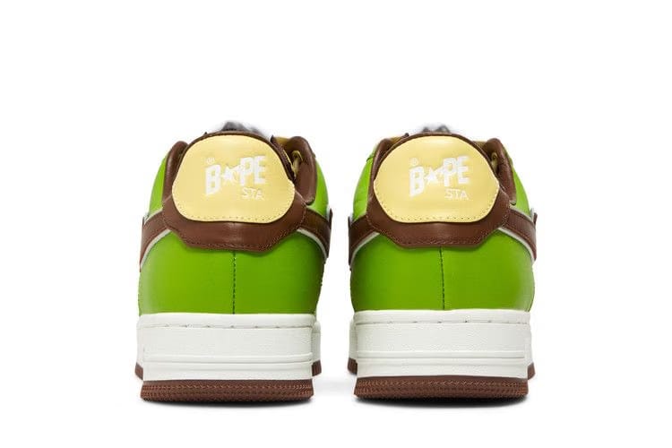 Bapesta Green Brown SSENSE Exclusive