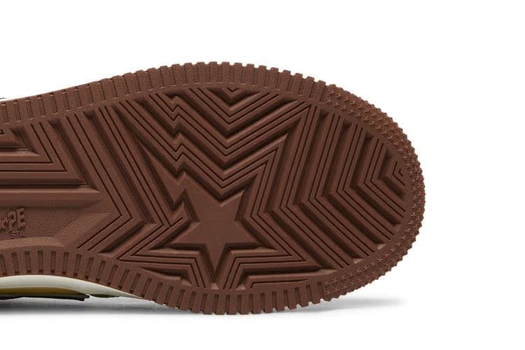 Bapesta Green Brown SSENSE Exclusive