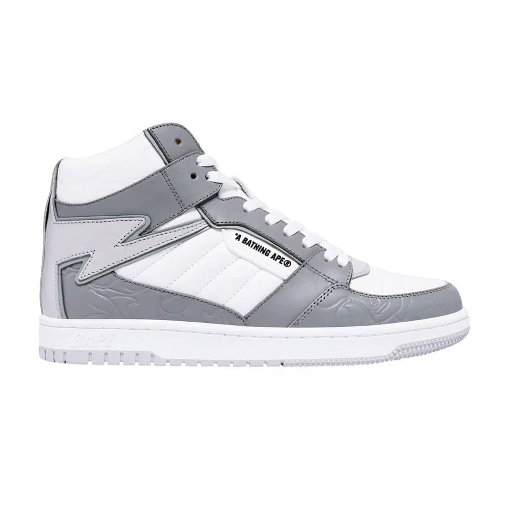 Bapesta 88 Mid #1 White Grey
