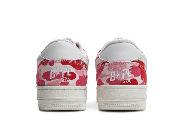 Wmns Bapesta Low 'ABC Camo - Pink'