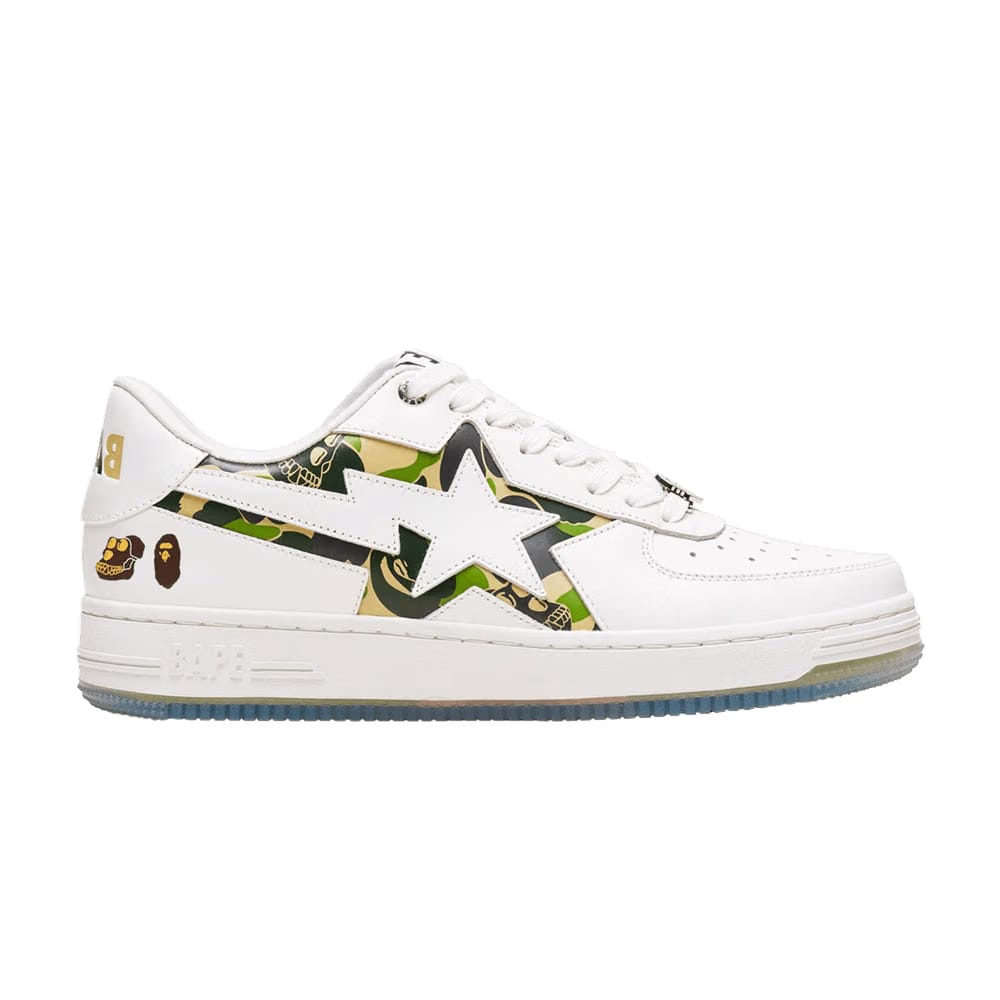 Bored Ape Yacht Club x Wmns Bapesta 2 'White Green Camo'