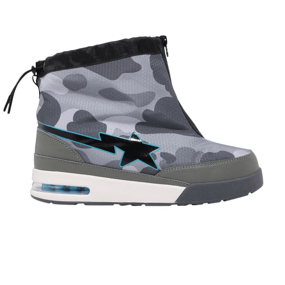 BAPE Honeycomb Camo Zip Roadsta Grey