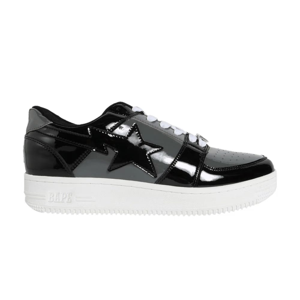 Bapesta Low Black Grey