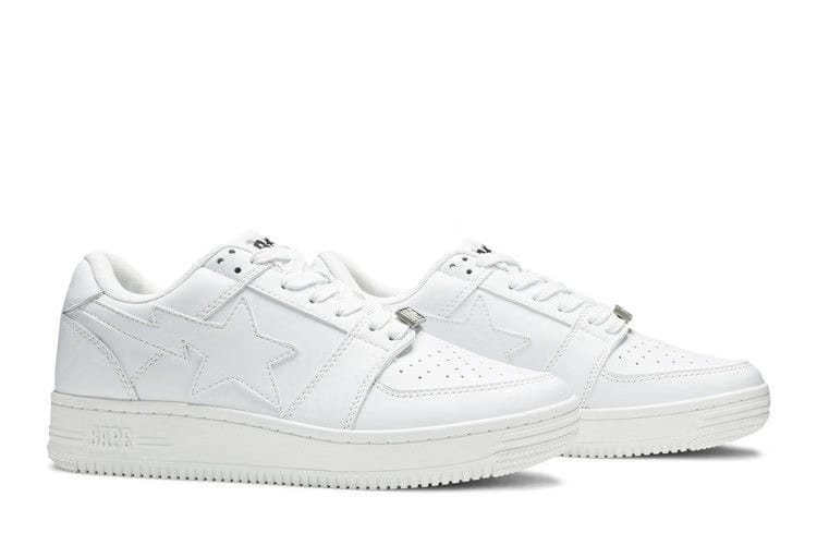 Bapesta Low White