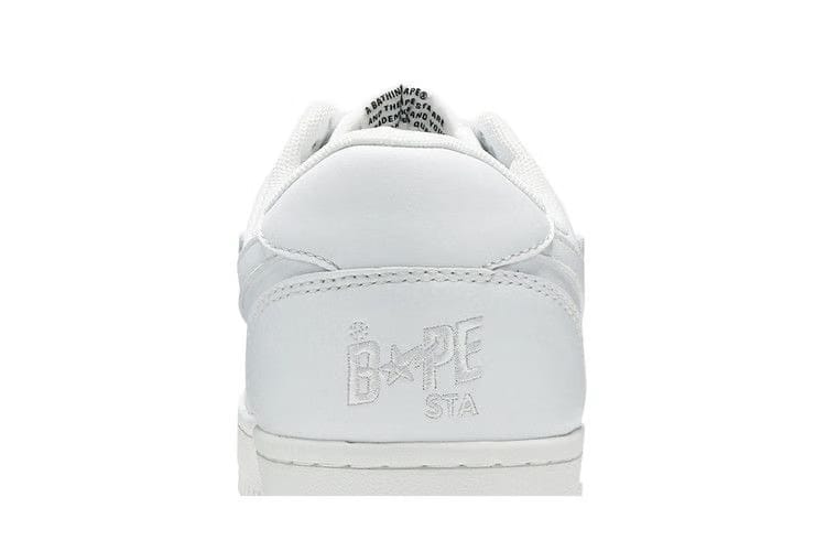 Bapesta Low White