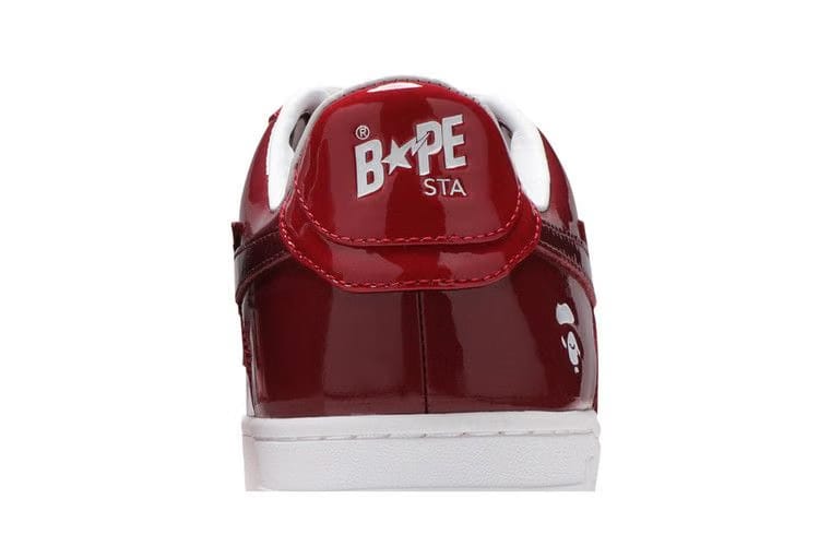 Bapesta Low M1 Color Camo Combo - Red