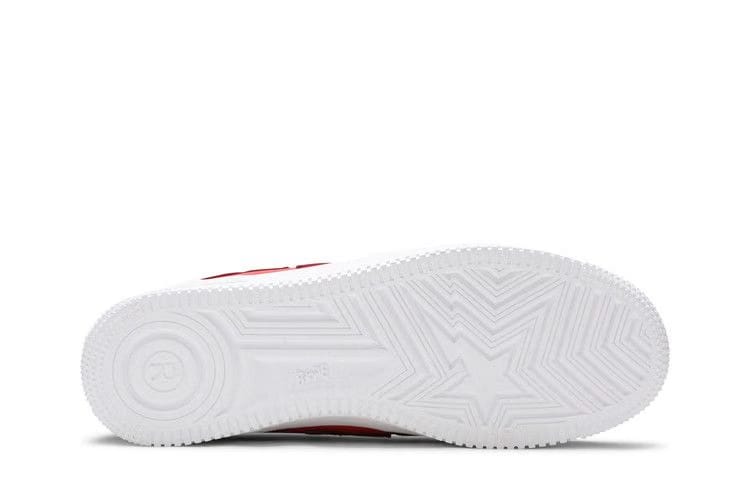 Bapesta Low M1 Color Camo Combo - Red