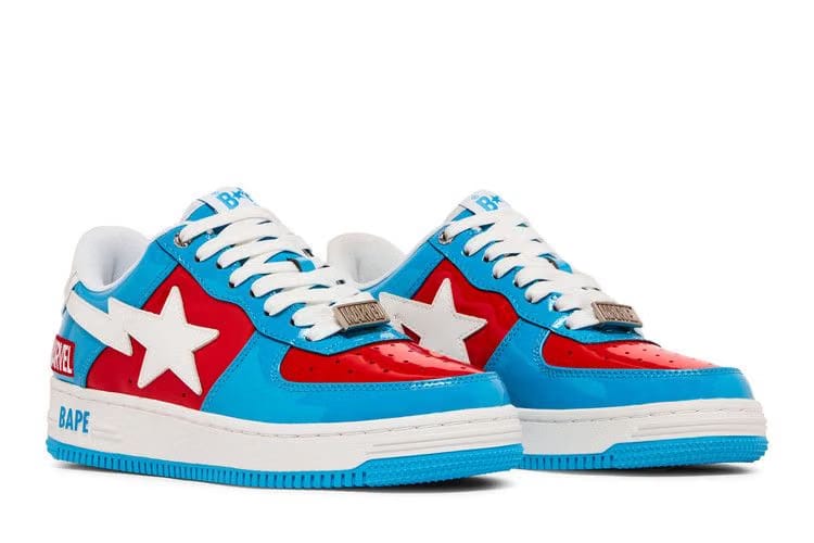 Marvel Comics x Bapesta FS-001 Low Captain America