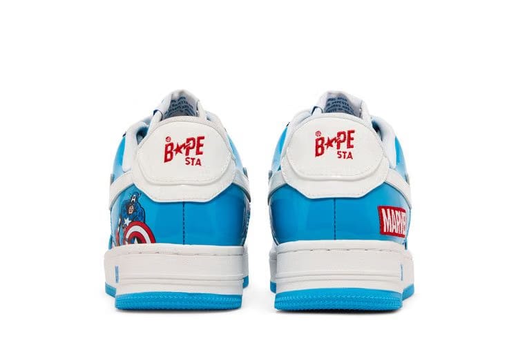 Marvel Comics x Bapesta FS-001 Low Captain America
