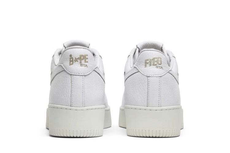 Ronnie Fieg x Bapesta Low White