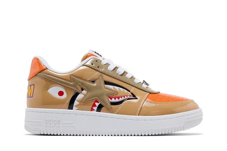 Bapesta Low M1 Mad Shark - Beige