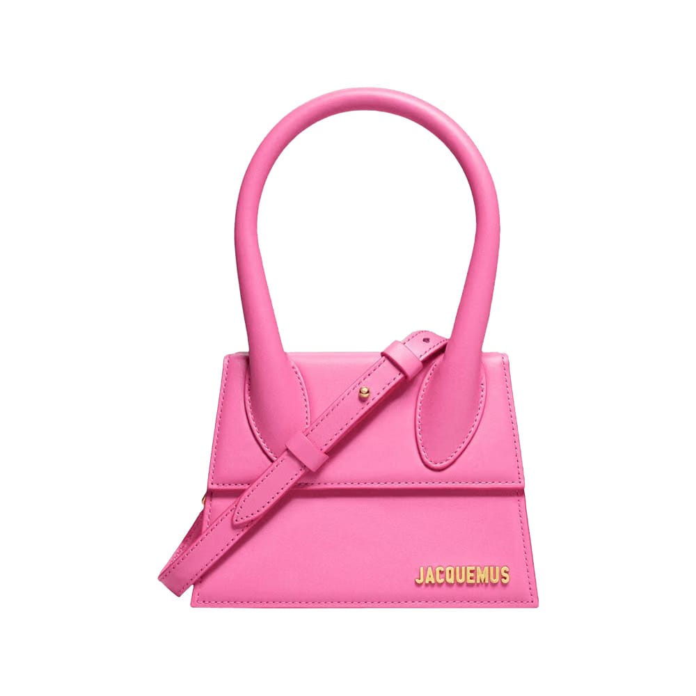 Jacquemus Le Chiquito Moyen Neon Pink