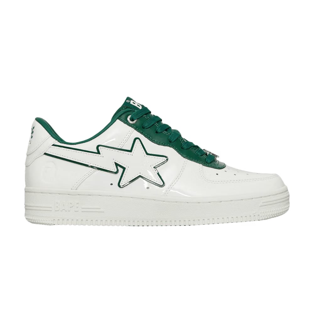 Bapesta #8 M1 White Green