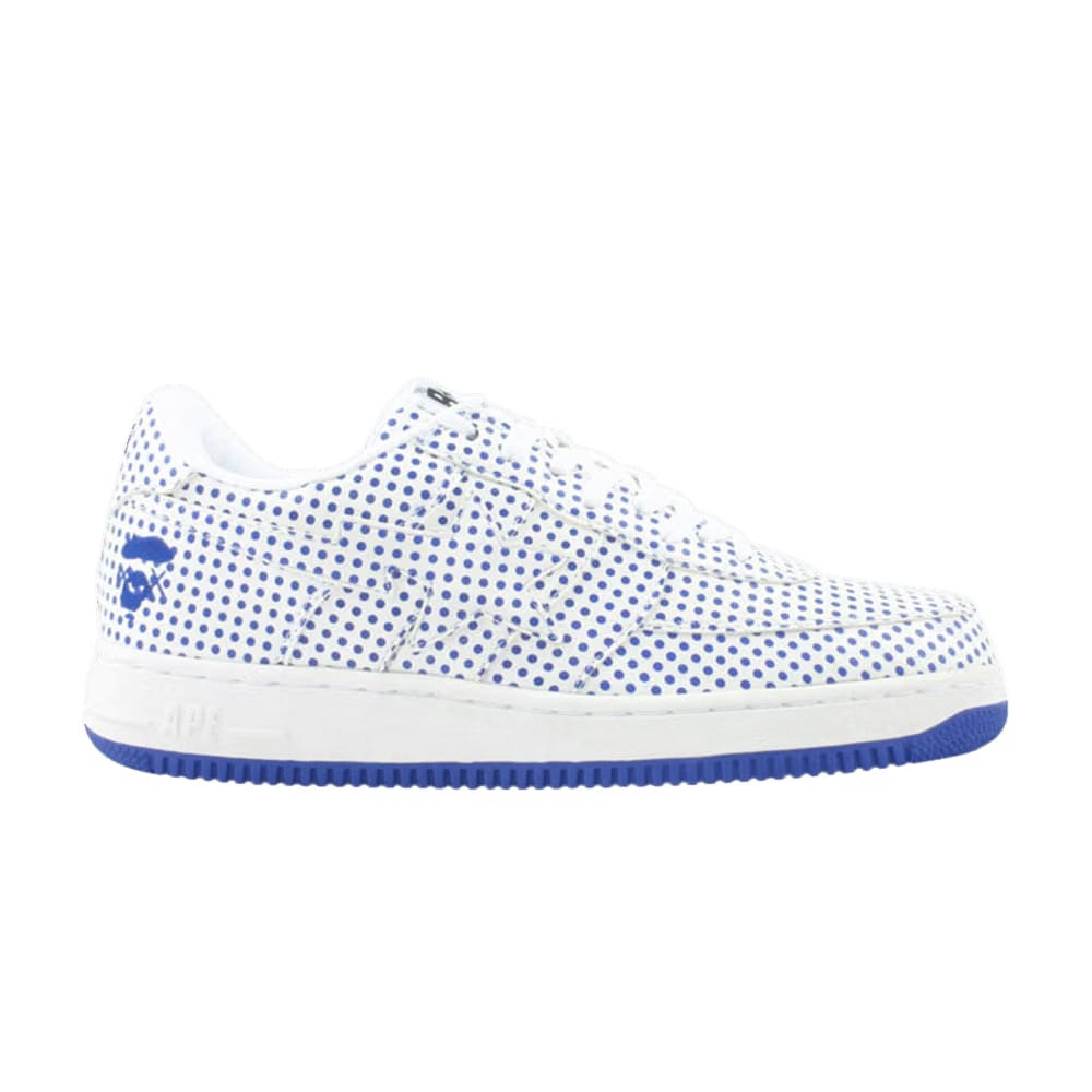 Bapesta FS-029 Low Blue Polka Dots