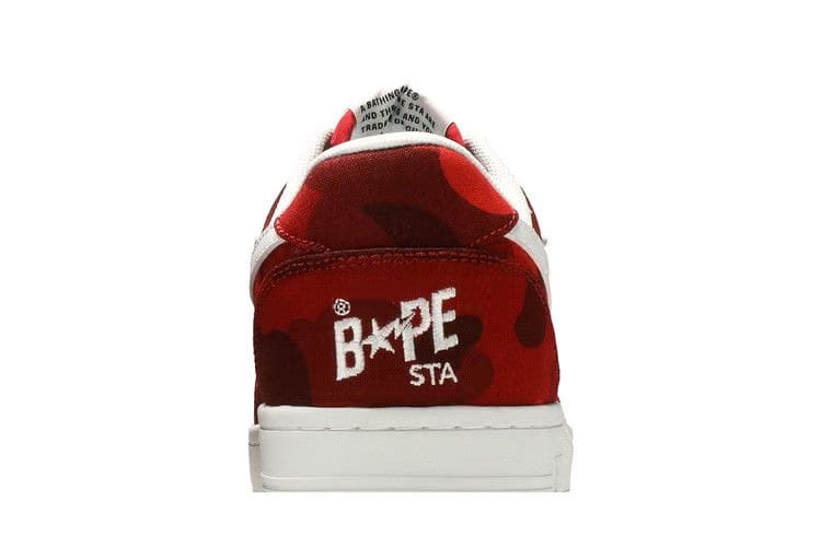 Bapesta M2 Low Red Camo