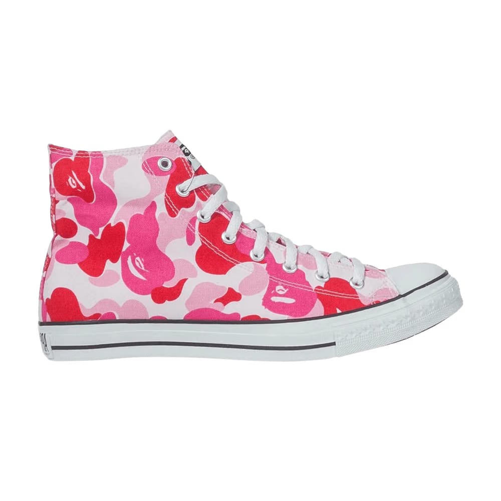 Wmns Bapesta High 'ABC Camo - Pink'