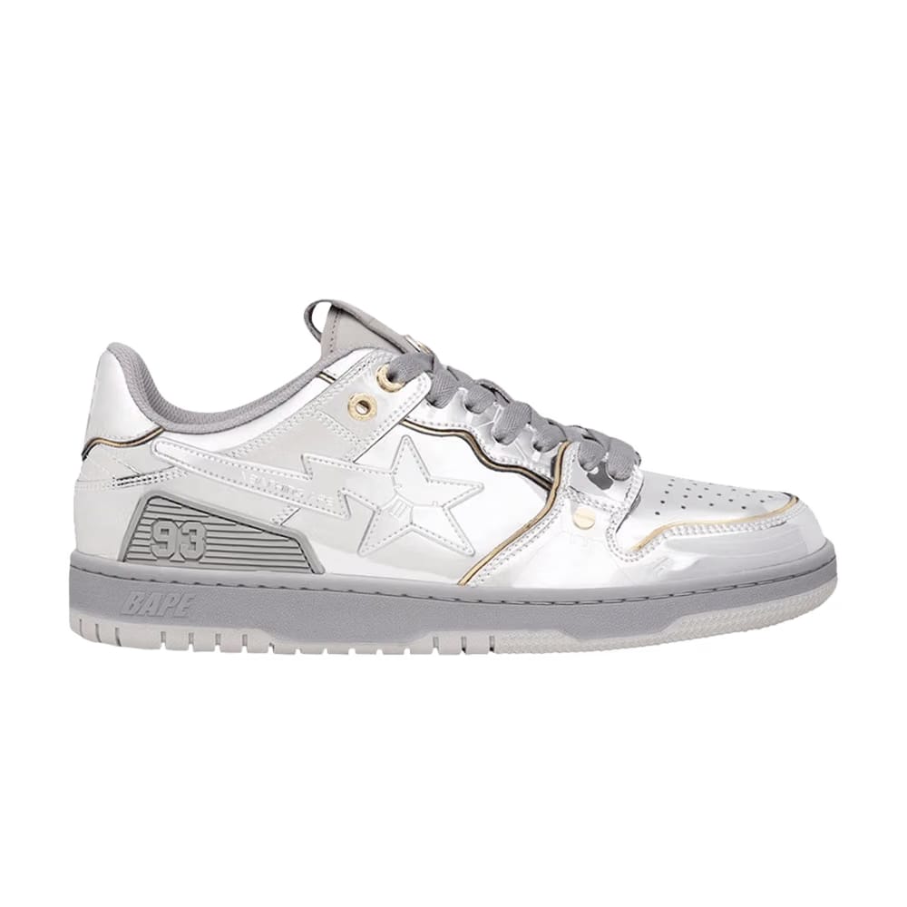 Hajime Sorayama x BAPE Wmns Sk8 Sta 'Silver'