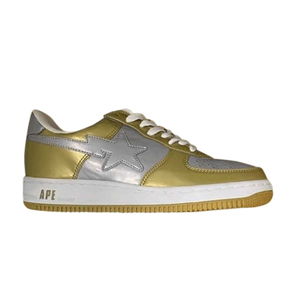 Bapesta FS-001 Gold Silver