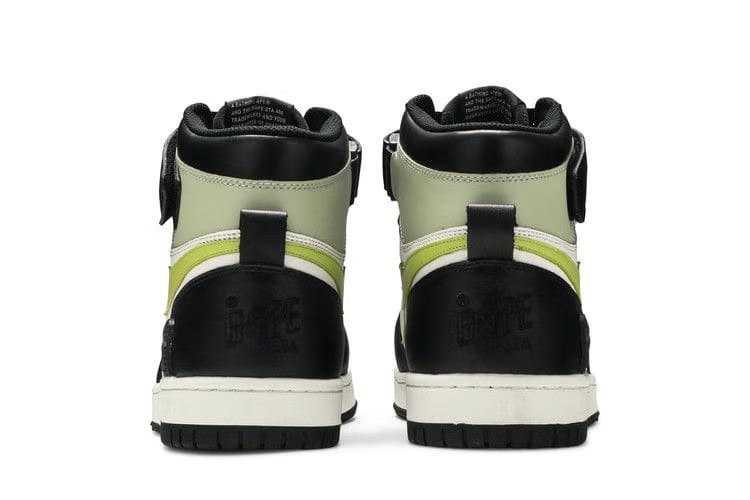 BAPE Block Sta High Black Lime