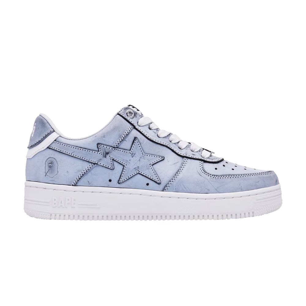 Wmns Bapesta #5 'Washed Black'