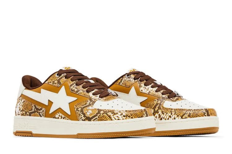 BAPE Tape Sta Tan Snakeskin SSENSE Exclusive