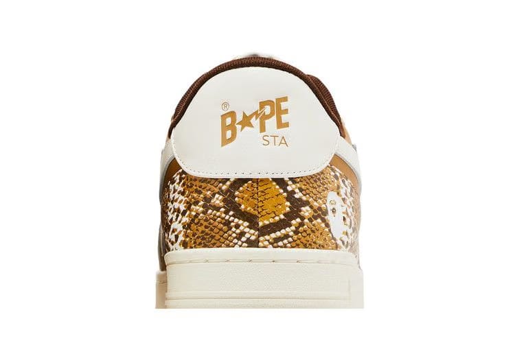 BAPE Tape Sta Tan Snakeskin SSENSE Exclusive