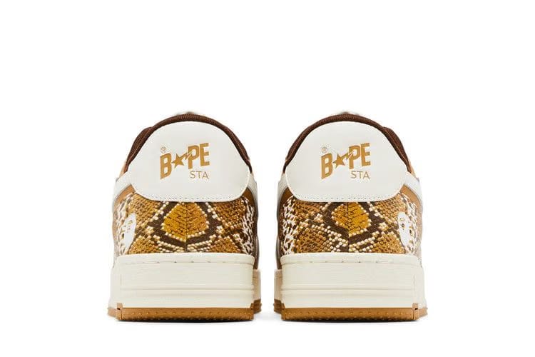 BAPE Tape Sta Tan Snakeskin SSENSE Exclusive