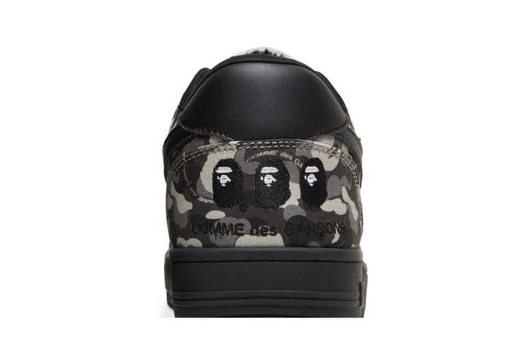 Comme des Garçons x Bapesta Low Black Camo