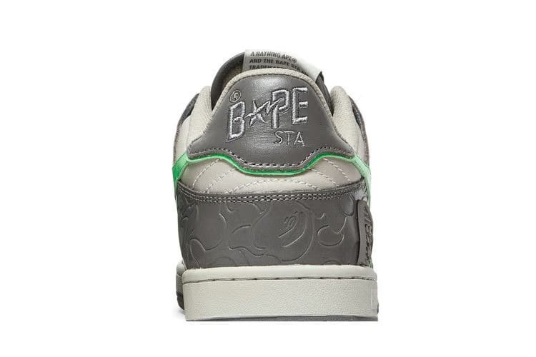 BAPE Sk8 Sta Grey Green