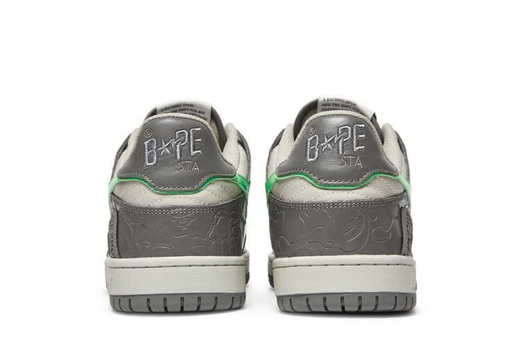 BAPE Sk8 Sta Grey Green