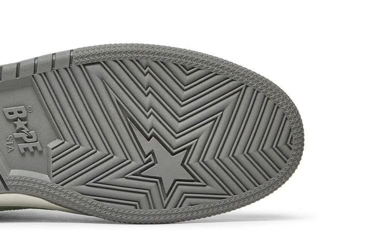 BAPE Sk8 Sta Grey Green