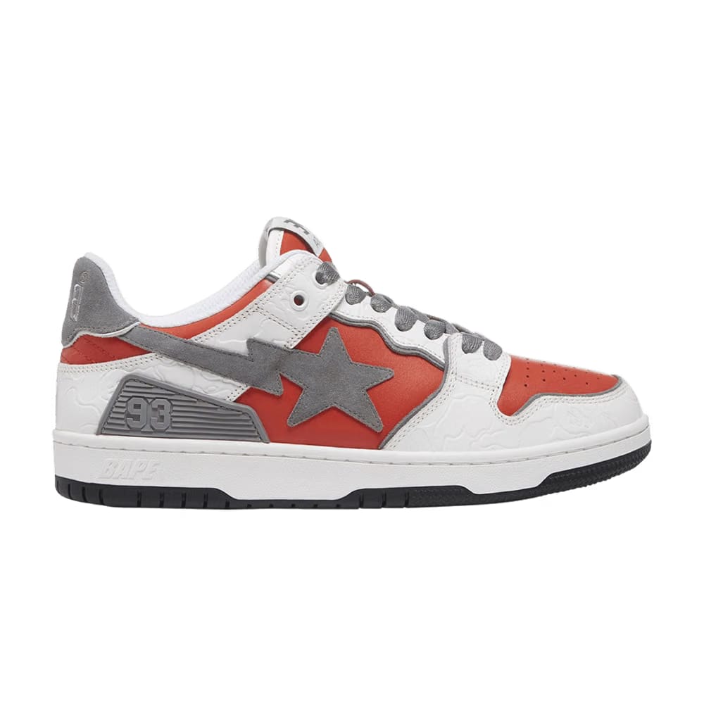 BAPE Wmns Sk8 Sta #4 L1 'Red'