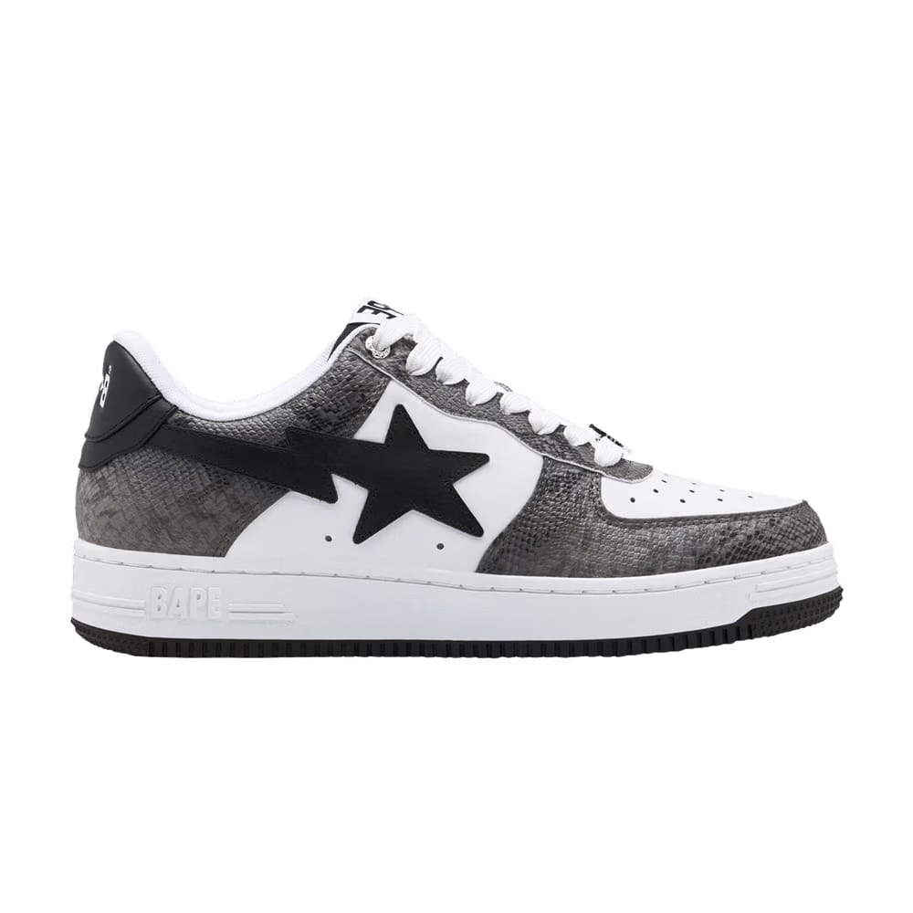 Wmns Bapesta 'Black Snakeskin'