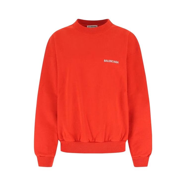 Balenciaga Crewneck Bright Red/White