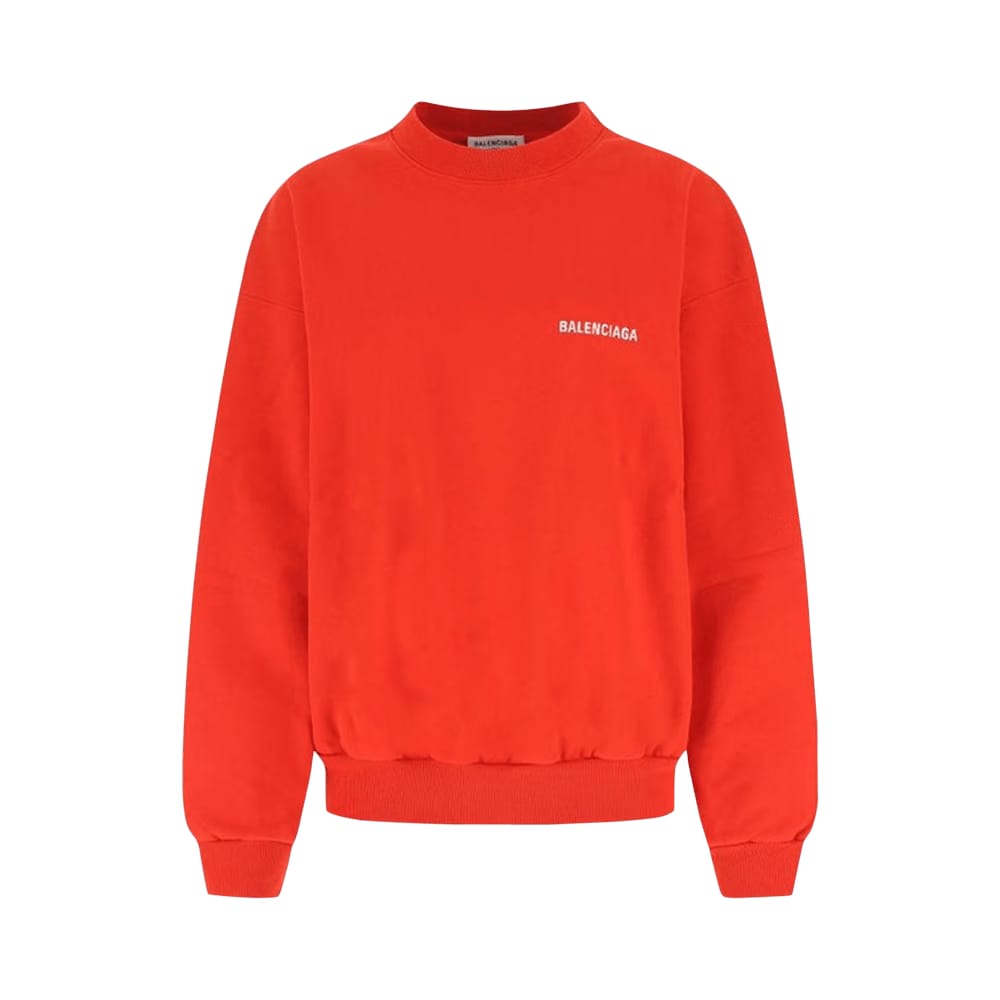 Balenciaga Crewneck Bright Red/White