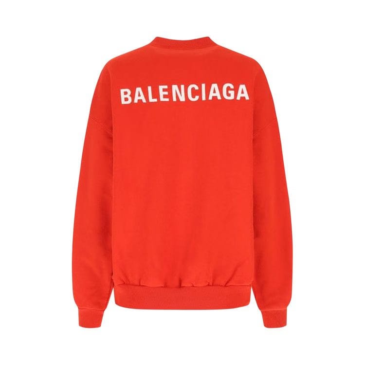Balenciaga Crewneck Bright Red/White
