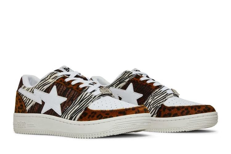 Bapesta Low M2 Animal Mix