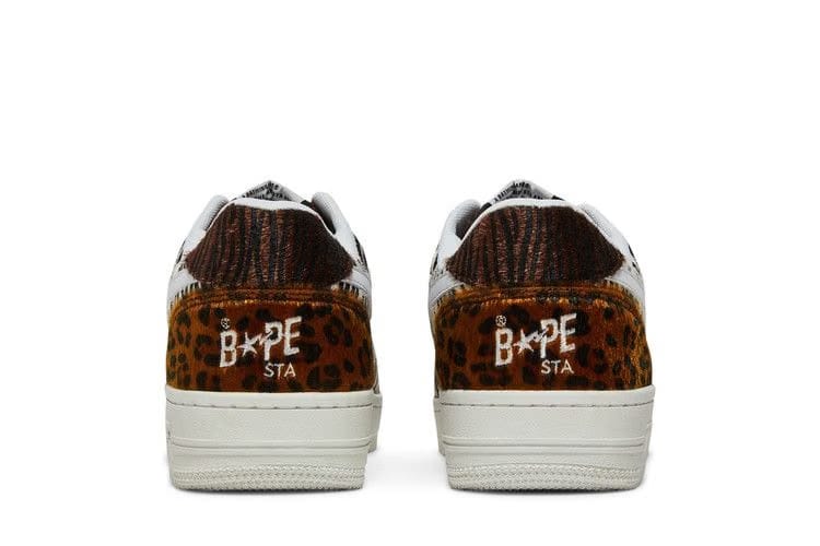 Bapesta Low M2 Animal Mix