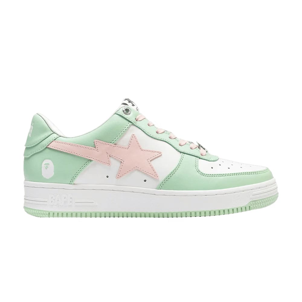 Bapesta Low Pastel-Rich Pack - Mint Green